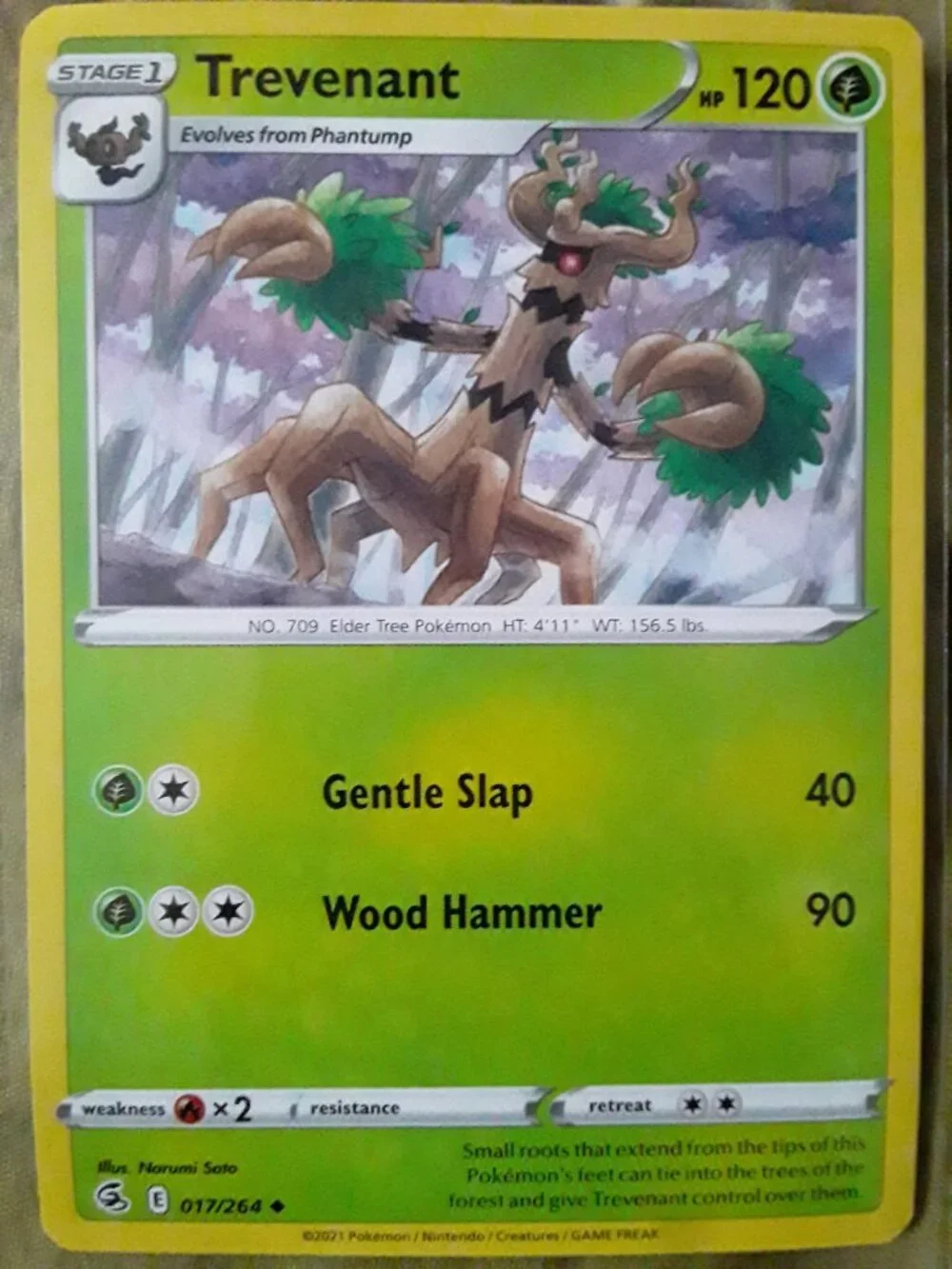 10 Butterfree, Cherubi, Trevenant, Hoppip, Maractus, Phantump, Appletun, Applin